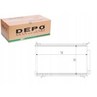 Конденсатор depo 80110s9a013 80101scaa01 80110s9a003