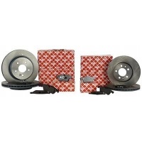 Febi тормозные диски колодки п т fiat браво ii stilo 257mm