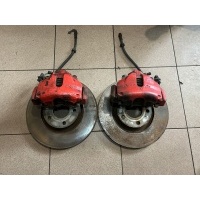 Суппорт диск иго 569 568 передняя audi a4 b6 a6 c5 312 мм комплект