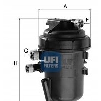 Ufi 55.175.00 фильтр топлива
