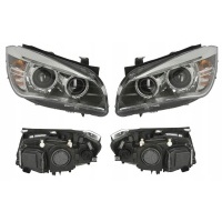 Фара фара bmw x1 e84 12 - 15 valeo ксенон л п