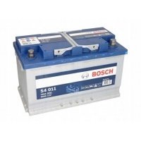 аккумулятор bosch s4 80ah 740a п + монтаж доставка