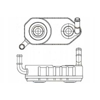 Behr hella service 8mo 376 787 - 671 радиатор масляный автоматической редуктора