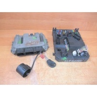 Блок управления комплект стартовый citroen xsara пикассо 1 , 6 hdi 0281011233 bsi e0200