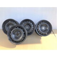 4× колесо штампованное opel oe fiat doblo ii opel комбо d 6.0 