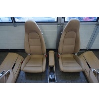 Кресла порше кайман boxster 982 718 кремовые