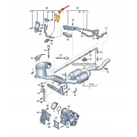 Cupra formentor exhaust heat protective мат 06q971461
