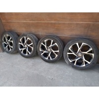 Toyota c - hr алюминиевые колёсные диски 18 колёса michelin 225 / 50 r18 rav4 verso