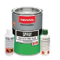 Szpachlówka natryskowa novol spray бежевая 1 , 2 кг