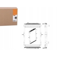 Радиатор двигателя nrf 5001867210 7421699253 742077