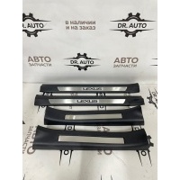 Накладка порога Lexus RX450h F Sport DAA-GYL25W 2016 67910-48130, 6791048130, 67920-48130, 67930-48130, 67940-48130