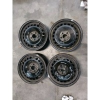 4× колесо штампованное volkswagen oe 6.0 
