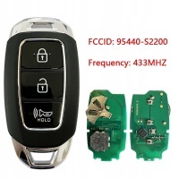 Tny ключ для hyundai санта fe 2020 пульт 433 мгц hitag 3 чип pn 95440 - 2200