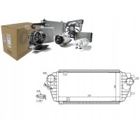 Nissens 96538 радиатор воздушный охладитель