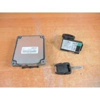 Блок управления двигателя комплект стартовый opel vectra b 1 , 6 b 09391340