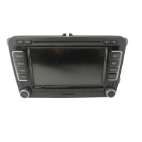Радио навигация gps volkswagen гольф v 1t0035680f rns510