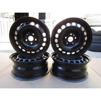 4× колесо штампованное volkswagen oe passat b5 b6 b7 b8 b9 6 , 5j 5x112 et42 6.5 