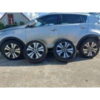 Kia sportage iii ix35 колёсные диски шины комплект оригинал 235 / 55 / 18
