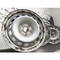 4× колесо штампованное volkswagen oe 7.0 