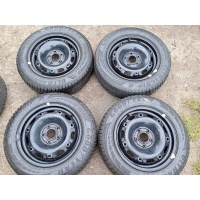 Колёса зимние 5x100 volkswagen фокс поло skoda fabia seat ibiza cordoba шины 7mm