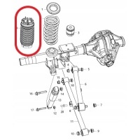 Меха подушка пневматическая задняя додж ram 1500