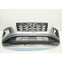 Hyundai тусон 4 iv 20 - бампер передняя передний решетка