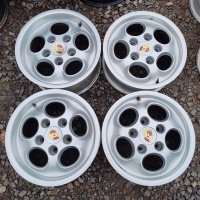 4× колесо алюминиевая порше oe 951.361.023.46 7.0 