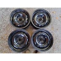 4× колесо штампованное peugeot oe peugeot 308 , citroen c4 , berlingo 6.5 