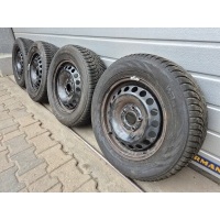 Volkswagen гольф touran passat skoda колёса колёсные диски штампованные шины зимние 195 / 65 / 15 et47
