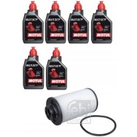 Комплект для обмен масляный в dsg dq250 фильтр масляный 6l