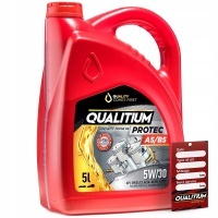 Масляный моторное qualitium protec 5 л 5w - 30
