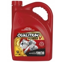 Масляный моторное qualitium power v 5 л 5w - 30
