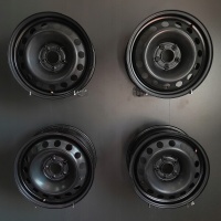 4× колесо штампованное alcar stahlrad 8887 6.5 