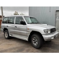 Стекло двери задней правой Mitsubishi Pajero 2 2002
