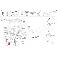 Крышка фильтра компрессора мерседес w211 cls c219 a2113270011