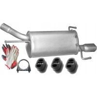 Opel corsa c 1.2 1.4 1.8 00 - 06 глушитель конечный