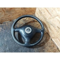 Руль трехспицевый кожа volkswagen passat b5 гольф iv 1j0419091ae