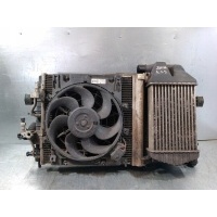 Комплект радиатор вода климат вентилятор opel zafira b 13130010 13132559