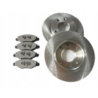 Тормозные диски колодки тормозной peugeot 206 306 xsara saxo 247x10 mm.
