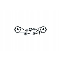 Комплект панели грм skf 13028aa101 13033aa001 13