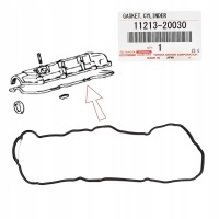 Toyota oe 11213 - 20030 уплотнитель , крышка головки цилиндров