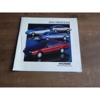 Hyundai prospekt broszura folder katalog
