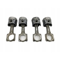 4x поршень с korbowodem 2.0 tdci hdi евро 4 форд peugeot volvo citroen v50 s40