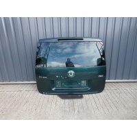 Крышка багажника задняя с стеклом ciemną as3 skoda йети 5l 2009r . зеленый оригинал