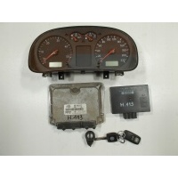 Блок управления комплект стартовый иммобилайзер volkswagen гольф iv 4 1.9 sdi 0281001759
