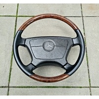 Руль деревянный мерседес w201 w140 r129