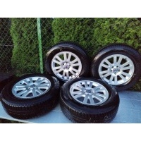 Комплект колес колёсные диски volvo xc90 7jx17 et49 шины зима hankook 235 / 65r17 108v