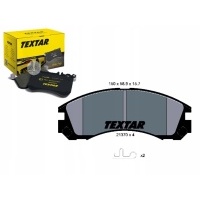 Textar комплект тормозной колодок mn116923 mr5695
