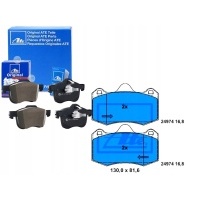 Ate комплект тормозной колодок 8db355015111 18200