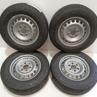 4× колесо штампованное mercedes - benz oe спринтер , crafter 6.5 
